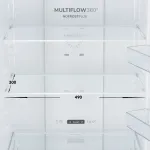 Холодильник Gorenje NRKP61EA2XL4 (No Frost, A++, 2-камерный, объем 320:210/110л, серебристый металлик)