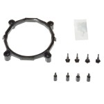 Кулер ID-Cooling DK-01 (Socket: 1150, 1151, 1155, 1156, 1200, 1700, AM3, AM3+, AM4, FM1, FM2, FM2+, алюминий, 28,8дБ, 92x92x25мм, 4-pin)