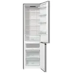 Холодильник Gorenje NRK6201PS4 (No Frost, A+, 2-камерный, объем 353:243/110л, 60x200x59.2см, серебристый металлик)