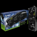Видеокарта GeForce RTX 5070TI 2295МГц 16Мб Palit (GDDR7, 256бит, 1xHDMI, 3xDP)