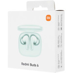 Гарнитура Xiaomi Redmi Buds 6 (беспроводные внутриканальные в ушной раковине закрытые, шумоподавление, 54/475мА*ч, 10ч, USB Type-C, IP54)