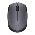 Мышь Logitech M170 Wireless Mouse Black-Grey USB (радиоканал, кнопок 3, 1000dpi)