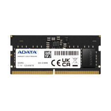 Память SO-DIMM DDR5 8Гб 4800МГц ADATA (38400Мб/с, CL40, 262-pin, 1.1) [AD5S48008G-S]