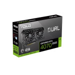 Видеокарта GeForce RTX 4070 SUPER 2505МГц 12Гб ASUS Dual EVO (PCI-E 4.0, GDDR6X, 192бит, 1xHDMI, 1xDP)