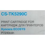 Тонер-картридж Cactus CS-TK5290C (оригинальный номер: TK-5290C; голубой; 13000стр; Kyocera Ecosys P7240cdn)