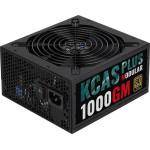 Блок питания Aerocool KCAS PLUS 1000GM 1000W (ATX, 1000Вт, 20+4 pin, ATX12V 2.4, 1 вентилятор, GOLD)