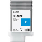 Чернильный картридж Canon PFI-107C (голубой; 130стр; 130мл; iP F680, 685, 780, 785)