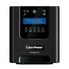 ИБП CyberPower PR750ELCDRT1U (Line-Interactive, 750ВА, 675Вт, 3xIEC 320 C13 (компьютерный), 1U) [PR750ELCD]