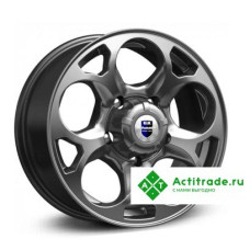 КиК Линкс R16/7J PCD 5x139,7 ET 35 ЦО 108,5 антрацитовый