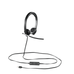 Гарнитура Logitech USB Headset Stereo H650e (оголовье, с проводом, накладные, USB Type-A, 120г)