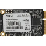 Жесткий диск SSD 128Гб Netac N5M (mSATA, 510/440 Мб/с, SATA 3Гбит/с, для ноутбука и настольного компьютера)