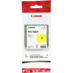 Картридж Canon PFI-106Y (6624B001) (желтый; 130мл; для iPF6300S, 6400, 6450)