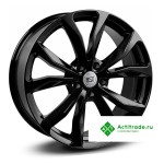 RST R009 R19/7.5J PCD 5x108 ET 36 ЦО 65,1 черный глянцевый