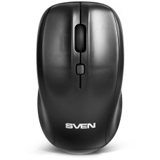 Мышь Sven RX-305 Wireless Black USB (радиоканал, 1600dpi) [SV-03200305W]