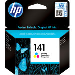 Чернильный картридж HP 141 (многоцветный; 170стр; PS C4283, C5283, D5363, J5783, J6413, D4263)