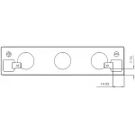 Батарея CSB HRL634W F2 FR (6В, 34Ач)