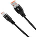 Кабель Digma (USB A(m), USB Type-C (m), 1м, 3A)