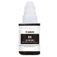 Чернильный картридж Canon GI-490BK (черный; 135стр; Pixma G1400, 2400, 3400) [0663C001]