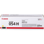 Картридж Canon 054 H Y (желтый; 2300стр; MF645Cx, MF643Cdw, MF641Cw, LBP623Cdw, 621Cw)