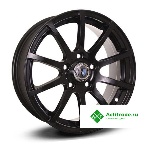 Venti 1603 R16/6.5J PCD 4x100 ET 37 ЦО 60,1 черный глянцевый
