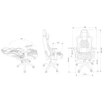 Кресло игровое Cactus CS-CHR-130
