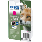 Чернильный картридж Epson C13T12834012 (пурпурный; 3,5стр; S22, SX125)