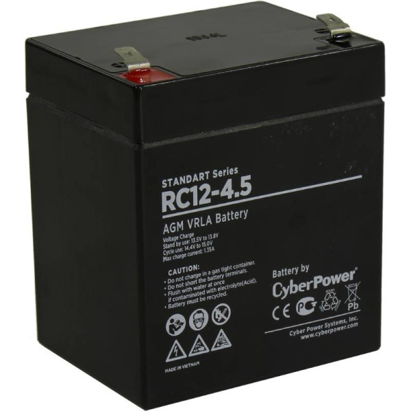 Батарея CyberPower RC 12-4.5 (12В, 4,3Ач)