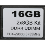 Память DIMM DDR4 2x8Гб 3733МГц Patriot Memory (29800Мб/с, CL17, 288-pin, 1.35 В)