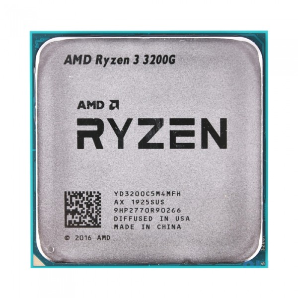 Процессор AMD Ryzen 3 3200G (3600MHz, AM4, L3 4Mb, Radeon Vega 8)
