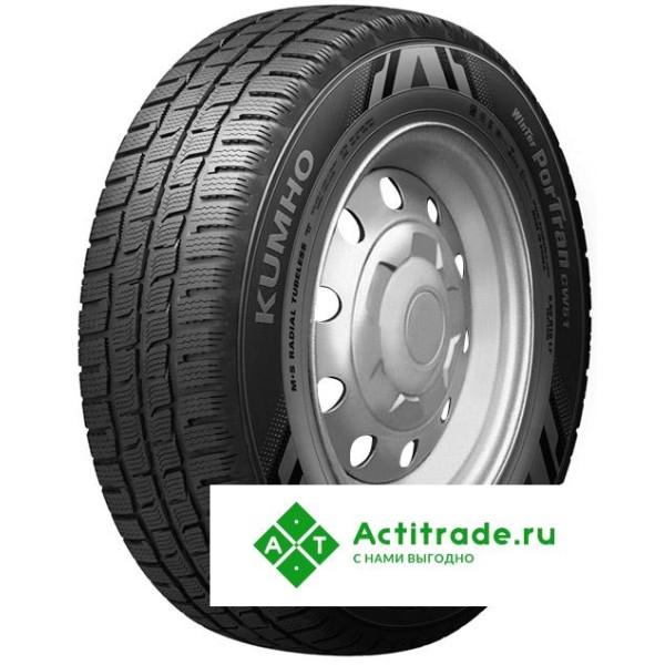Шина Kumho Portran CW51 205/70 R15C 106R зимняя