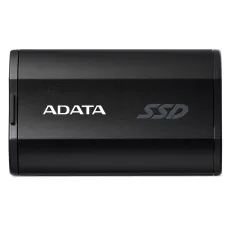 Внешний жесткий диск SSD 1Тб ADATA (2000/2000 Мб/с, USB 3.2 Gen 2 Type-C; USB Type-C, внешний) [SD810-1000G-CBK]