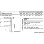 Холодильник Bosch KGN76CI30U (No Frost, A++, 2-камерный, объем 578:422/156л, 750x1 860x800см, серебристый)