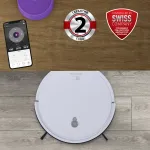 Робот-пылесос Polaris PVCR G2 0926W (влажная, сухая, контейнер, пылесборник: 0.3л, потребляемая мощность: 30Вт)