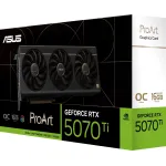 Видеокарта GeForce RTX 5070TI 2588МГц 16Мб ASUS (GDDR7, 256бит, 1xHDMI, 3xDP)
