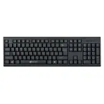 Клавиатура Oklick 120 M Standard Keyboard Black USB (классическая мембранная, 104кл)