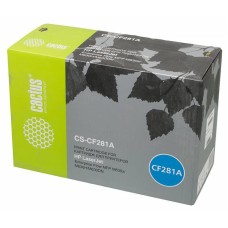 Тонер-картридж Cactus HP CS-CF281A (черный; 10500стр; LJ Enterprise M630, M604n, M605n, M606dn) [CS-CF281A]