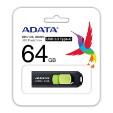 Накопитель USB ADATA ACHO-UC300-64G-RBK/GN
