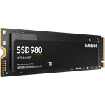 Жесткий диск SSD 1Тб Samsung 980 (2280, 3500/3000 Мб/с, 480000 IOPS, PCI-E, для ноутбука и настольного компьютера)