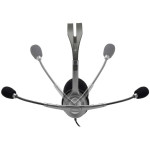 Гарнитура Logitech Stereo Headset H110 (оголовье, 3.5 мм, 1.8м, накладные, 2 x mini jack 3.5 mm)