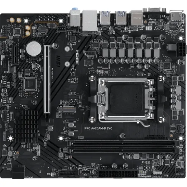 Материнская плата MSI PRO A620AM-B EVO (x)
