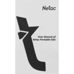 Внешний жесткий диск SSD 512Гб Netac ZX20 (2.5