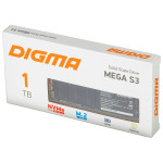 Жесткий диск SSD 1Тб Digma (2280, 2130/1720 Мб/с, 130000 IOPS)