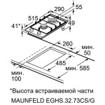 Maunfeld EGHS.32.73CS/G