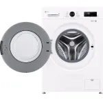 Стиральная машина LG F2Y1VS6W(фронтальная полноразмерная, класс стирки/отжима/э.потребления: A , макс: 9кг, 1200 об/мин, инвертер, 60x85x55см, белый)