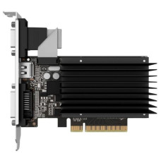 Видеокарта GeForce GT 710 954МГц 2Гб Palit (PCI-E 2.0 x 8, GDDR3, 64бит, 1xDVI, 1xHDMI) [NEAT7100HD46-2080F]