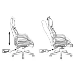 Кресло игровое Бюрократ ZOMBIE RUNNER