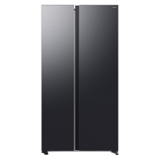 Холодильник Samsung RS70F65Q1FWR (No Frost, A+, 2-камерный, Side by Side, объем 680:420/260л, 912x1 780x716см, чёрный)