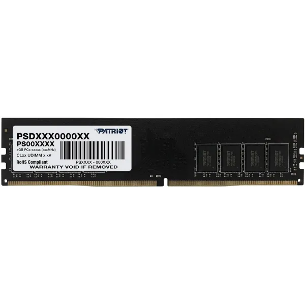 Память DIMM DDR4 8Гб 3200МГц Patriot (25600Мб/с, CL22, 288-pin)