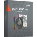 Кулер PCcooler FG120R ARGB BK (28,4дБ, 25x120x120 мм)