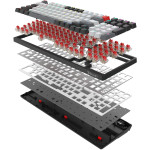 Игровая клавиатура A4Tech Bloody WS98 Naraka (Bluetooth/Радиоканал, механическая, 98кл)